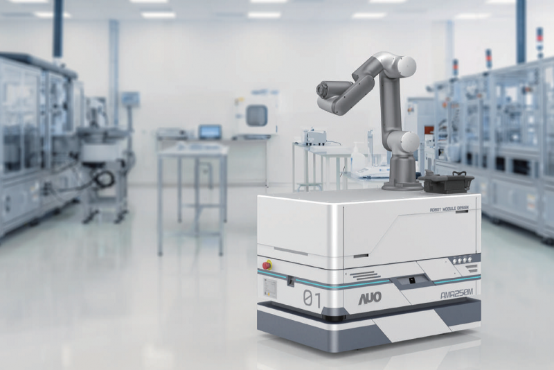 5001拉斯维加斯整合AI人工智慧、IoT物聯網與Cloud雲端平台服務，開發模組化AMR 250M自主移動機器人，滿足多元自動化生產需求，在智慧工廠中扮演著串接和搬運的角色